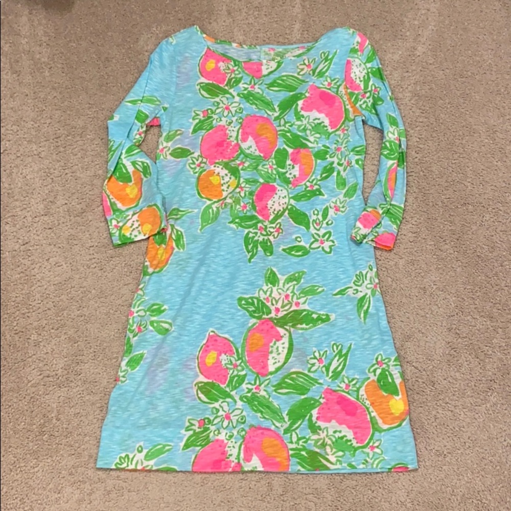 Lilly Pulitzer Marlowe dress in pink lemonade